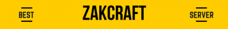 Обложка сервера ZAKCraft offical server