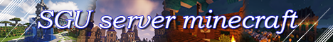 Обложка сервера SGU minecraft server