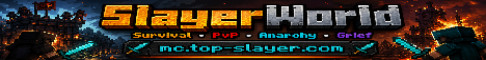 Обложка сервера SlayerWorld