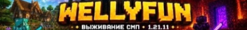 Обложка сервера WellyFun
